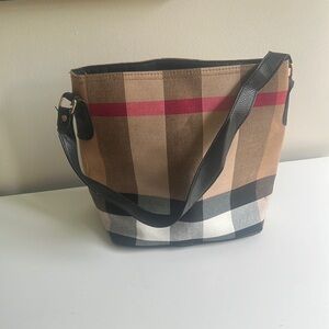 Plaid Tote